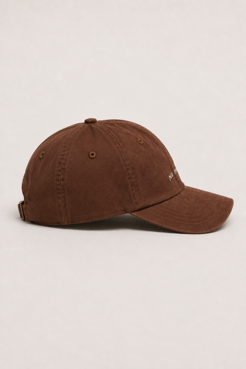 NO PANIC CAP BROWN