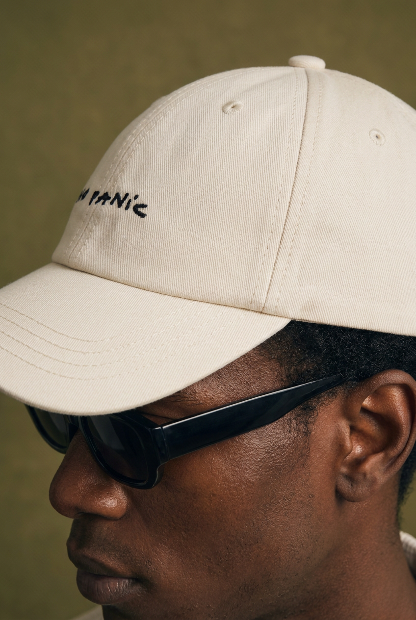 NO PANIC CAP BEIGE